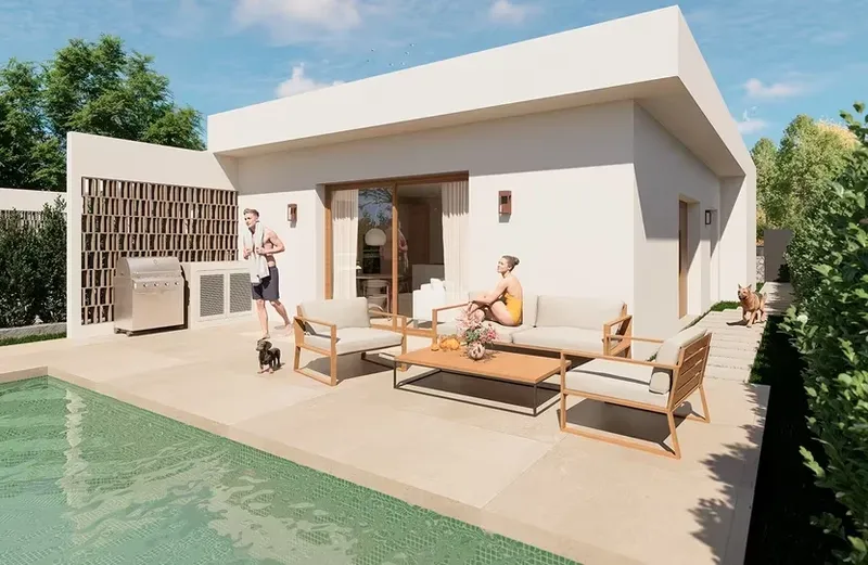 Single-Level Villas in Los Montesinos with Pool