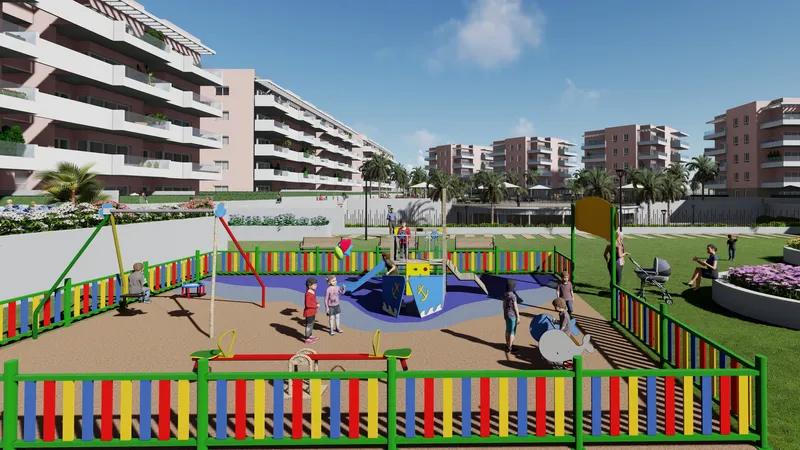 Modern residential complex in El Raso