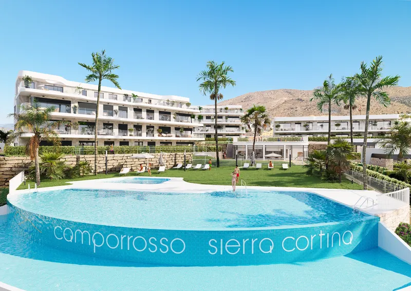 Apartments in Sierra Cortina with Sea Views