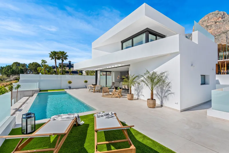 Villas en Polop con piscina privada