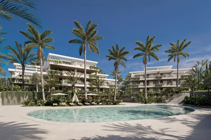 Apartments in Estepona 400 m from El Padrón Beach