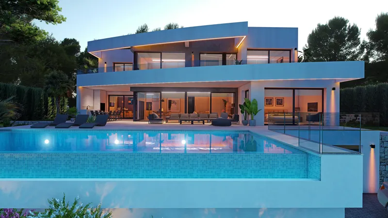 Premium Panoramic Sea View Villa in Moraira