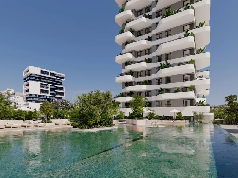 Apartments in Calpe 450m from Cantal Roig Beach