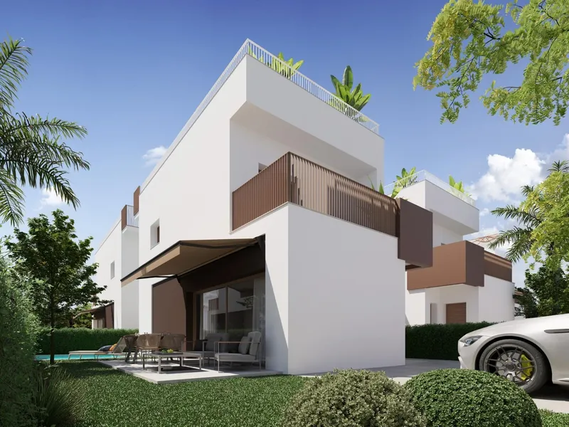 Villas 500m from El Pinet Beach