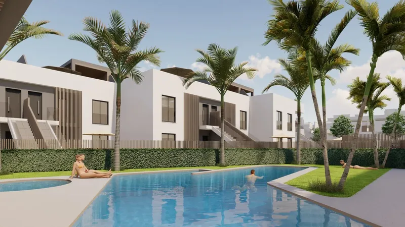 Apartments and Bungalows in Pilar de la Horadada Near the Sea