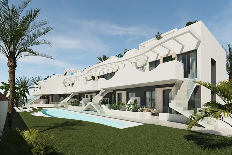 Bungalows in Pilar de la Horadada with Private Solarium