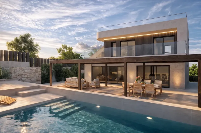 Seafront Villas in Cala Flores, Cabo de Palos