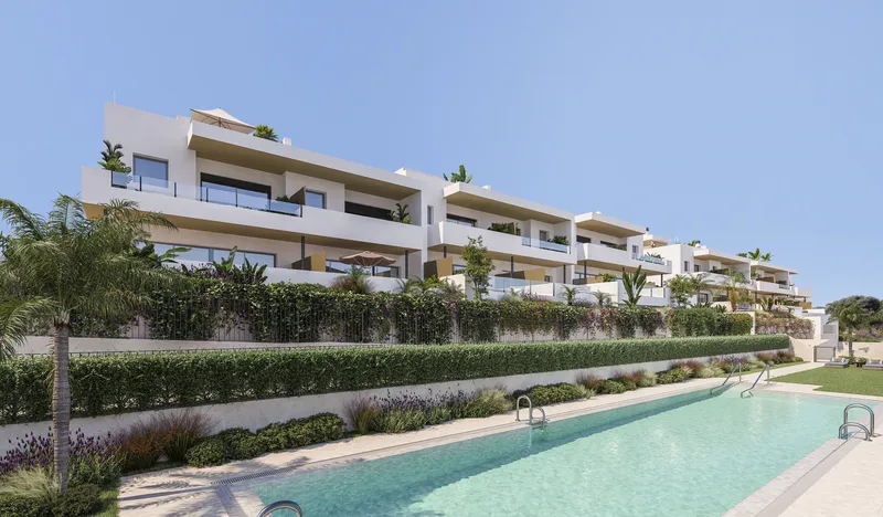Semi-Detached Homes at Estepona Golf, 2.5 km from the Sea