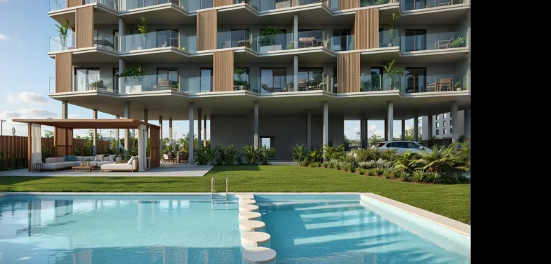 Apartments in Moncofa, 300 m from the beach