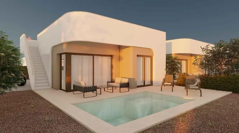 Villas con piscina privada en Hacienda del Álamo Golf