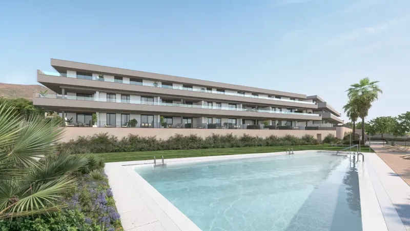 Апартаменты у поля Valle Romano Golf в Эстепоне