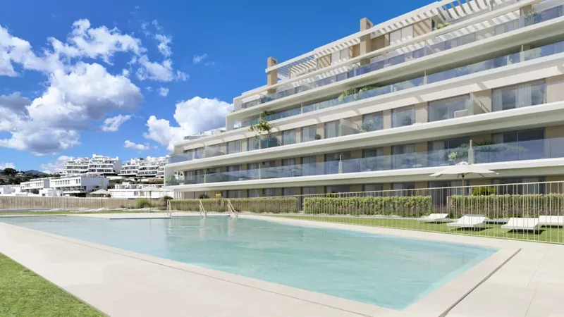 Apartments in Cancelada with Sea and Mountain Views