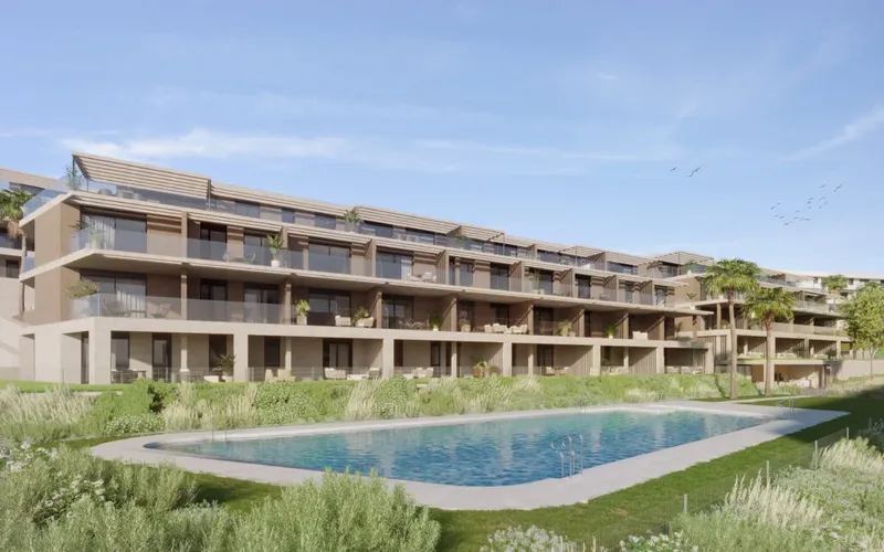 Apartamentos con vistas a la Bahía de Estepona y golf