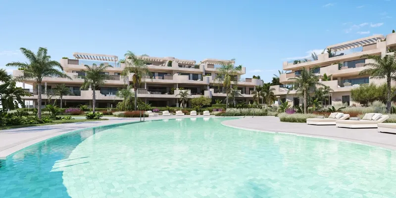 Apartamentos en Estepona a 800 m de la Playa
