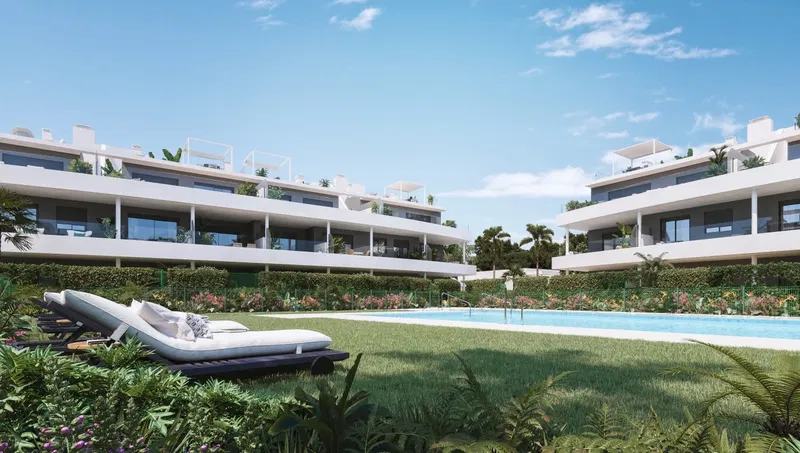 Apartamentos con vistas al mar en Estepona