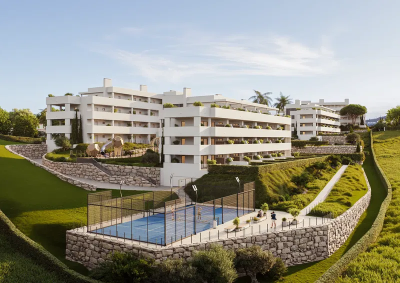 Apartments 800 m from the Beach in La Duquesa