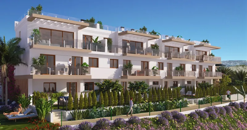 Townhouse in La Nucia with Views of Benidorm Bay