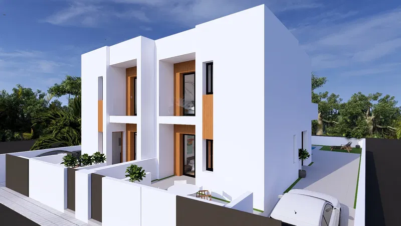 Semi-Detached Villas with Private Pool in Daya Nueva