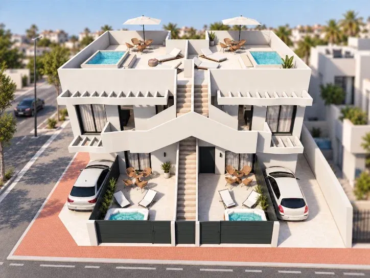 Apartments 800 m from the Beach in San Pedro del Pinatar