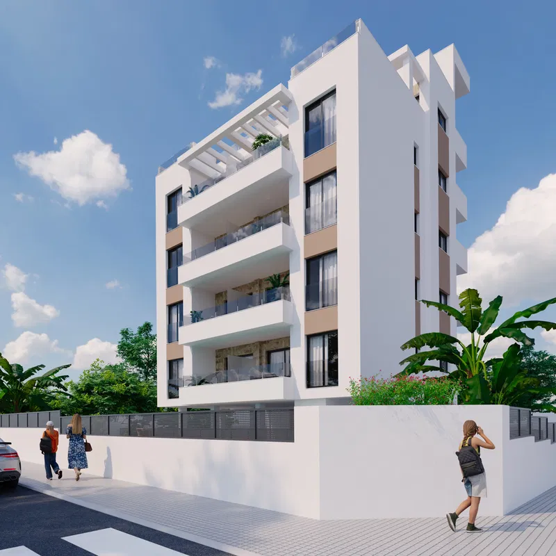 Apartamentos en Nueva Torrevieja a 1,2 km del mar