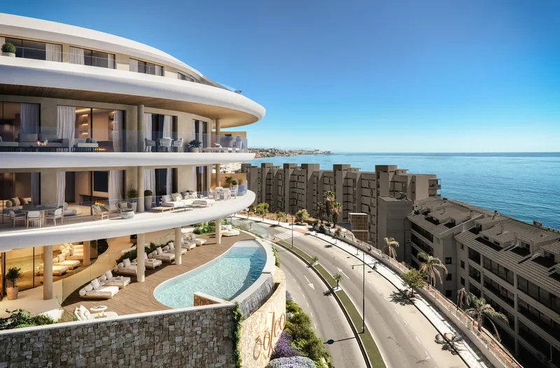 Apartamentos a 100 m de la playa en Carvajal, Fuengirola