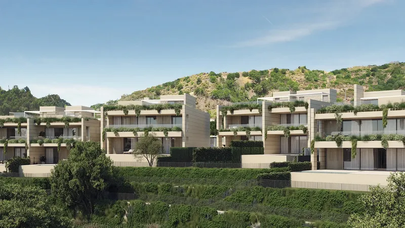 Apartamentos en Elviria, Marbella, con piscina privada