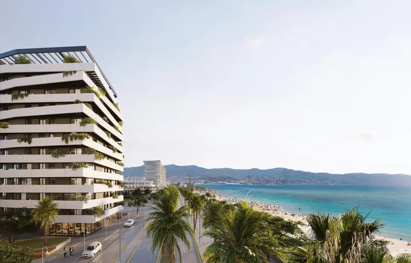 Beachfront Apartments on the Málaga Coastline