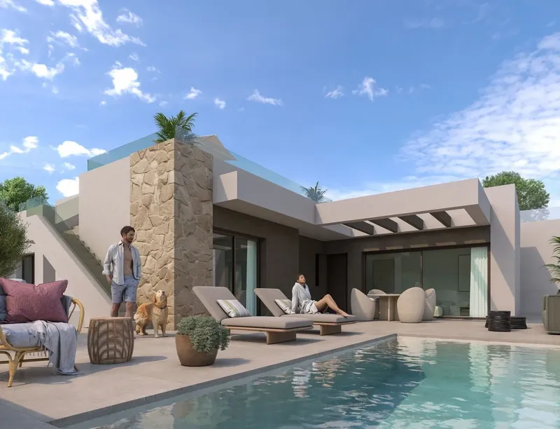 Villas in Benijófar with Private Pool, 8 km from the Beach