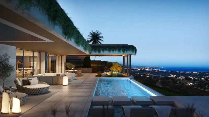 Villas con vistas al mar en Benahavís