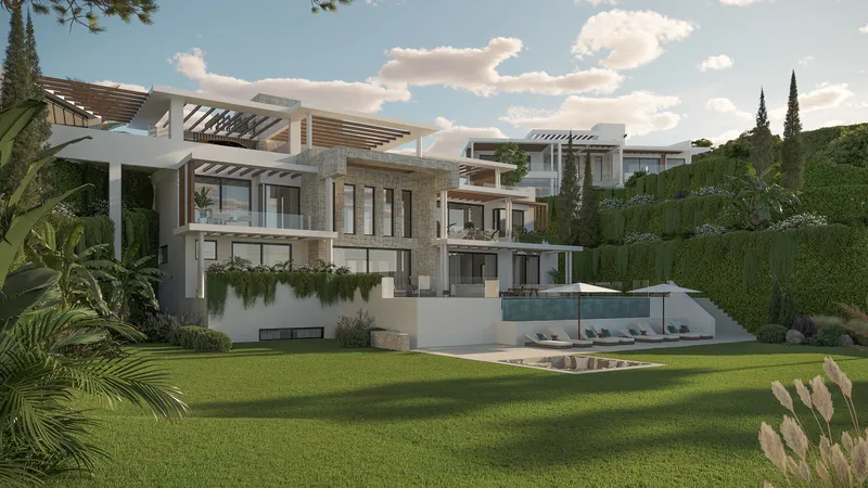Villas with Sea Views between Estepona and Marbella