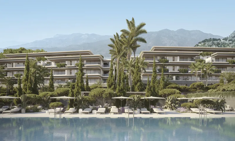 Apartamentos con vistas al mar en Mijas