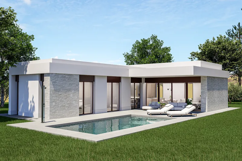 Villa on a countryside plot from 10,000 m²
