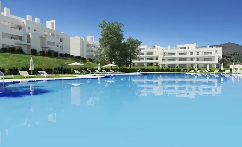 Apartamentos y áticos en el resort de golf La Cala