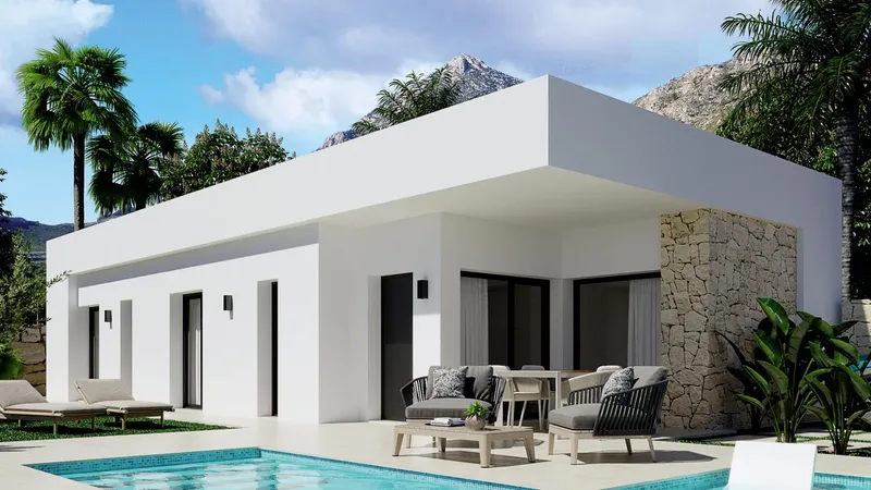 Villas in Finestrat at the Foot of Puig Campana