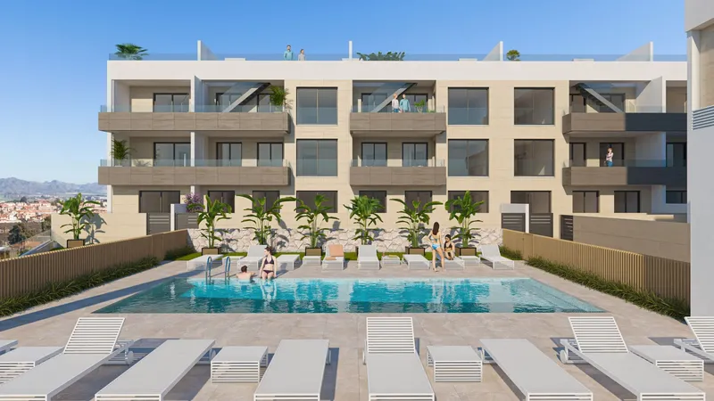 Apartments in Águilas near the Beach