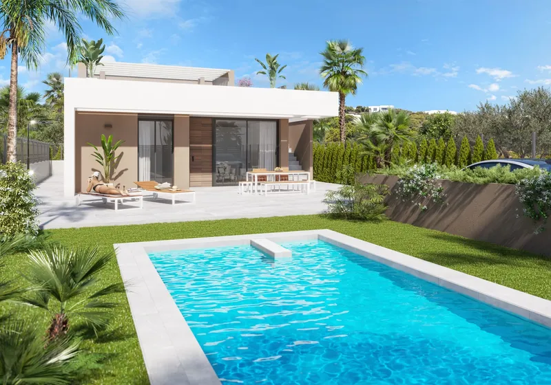 Villas in Vera Playa 2 km from the Beach