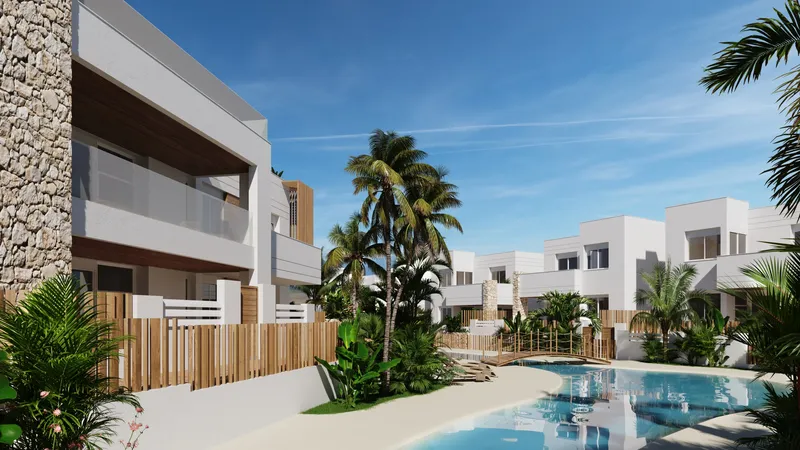 Villas y bungalows a 250 m de la playa de Mar de Pulpí