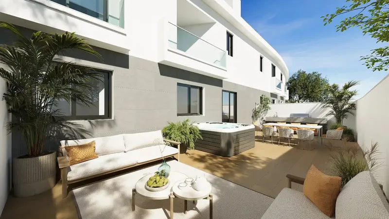 Apartamentos con solárium y amplias terrazas en Los Pacos, Fuengirola