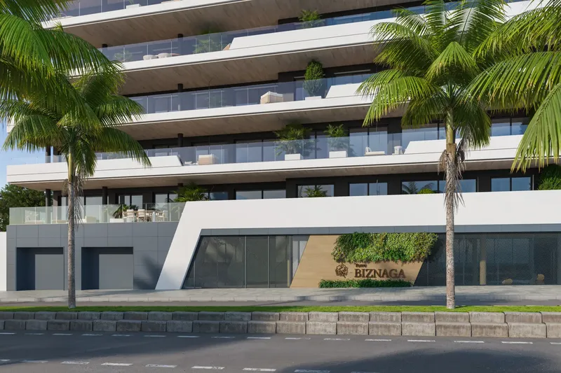 Апартаменты и пентхаусы с видом на море в Torre Biznaga, Фуэнхирола