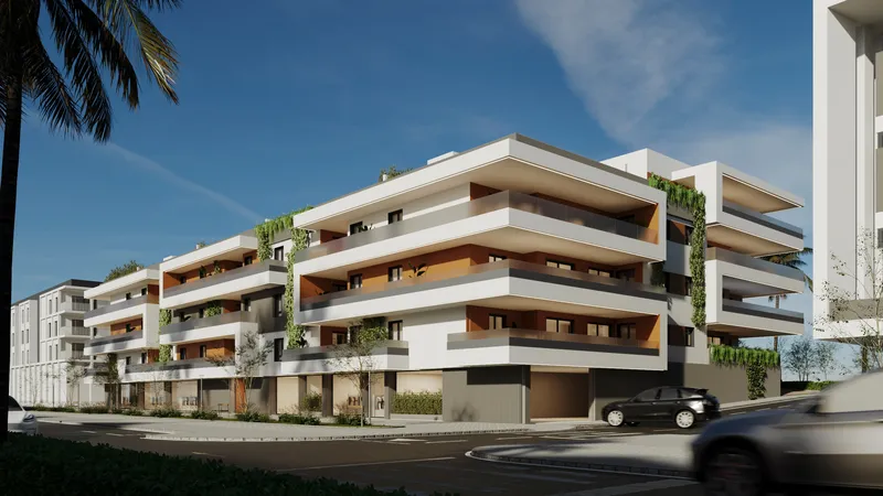 Apartamentos a 2 km de las playas de la Costa del Sol
