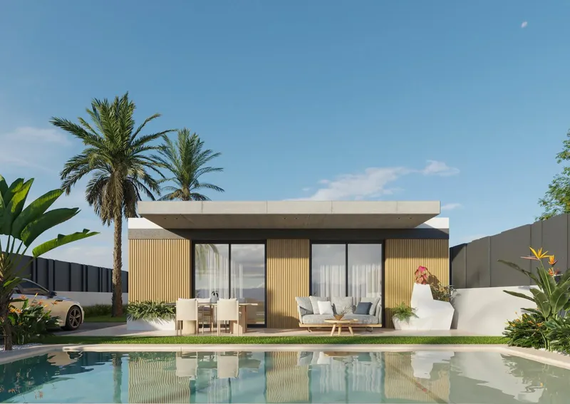 Villas with private pool in a gated development in Molina de Segura
