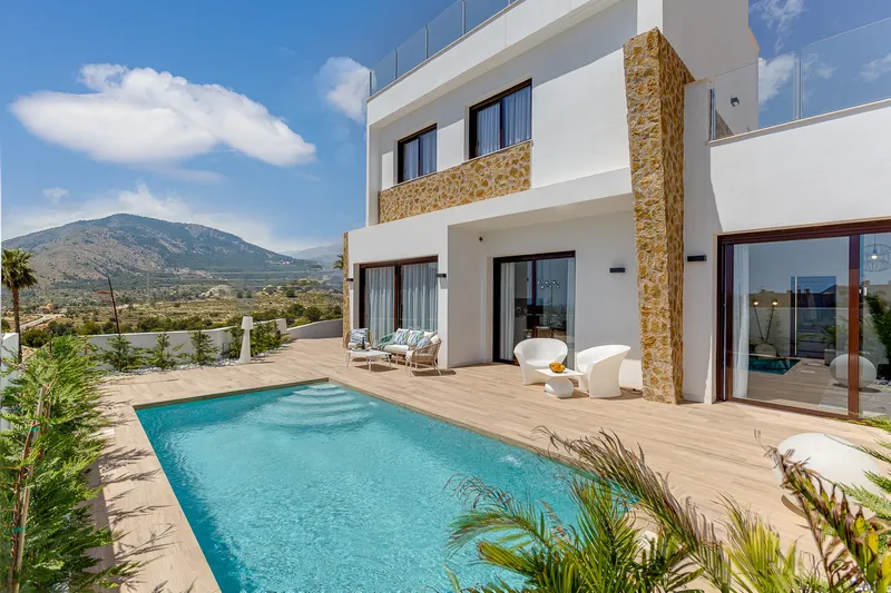 Villas in Finestrat with Pool and Sea Views