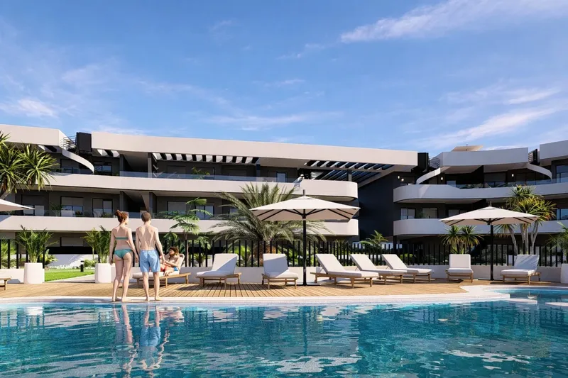Апартаменты в комплексе у La Serena Golf в Лос-Алькасарес