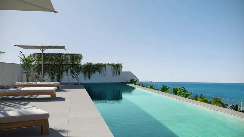 Apartments 100 m from the Sea in Torre de Benagalbón