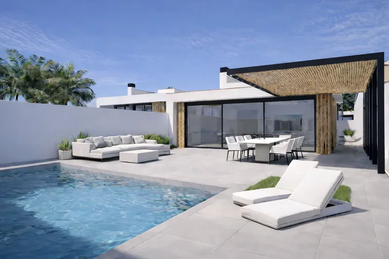 Villas with Pool 1500 m from Mar Menor