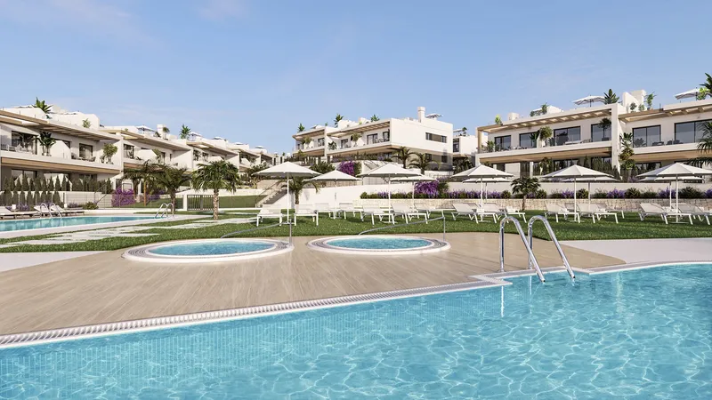 Bungalows en Torrevieja junto a la Laguna Rosa