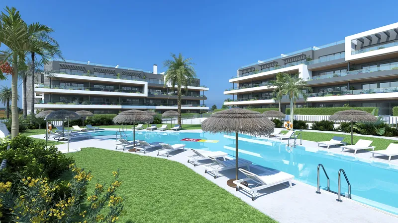 Apartamentos entre las lagunas en Torrevieja