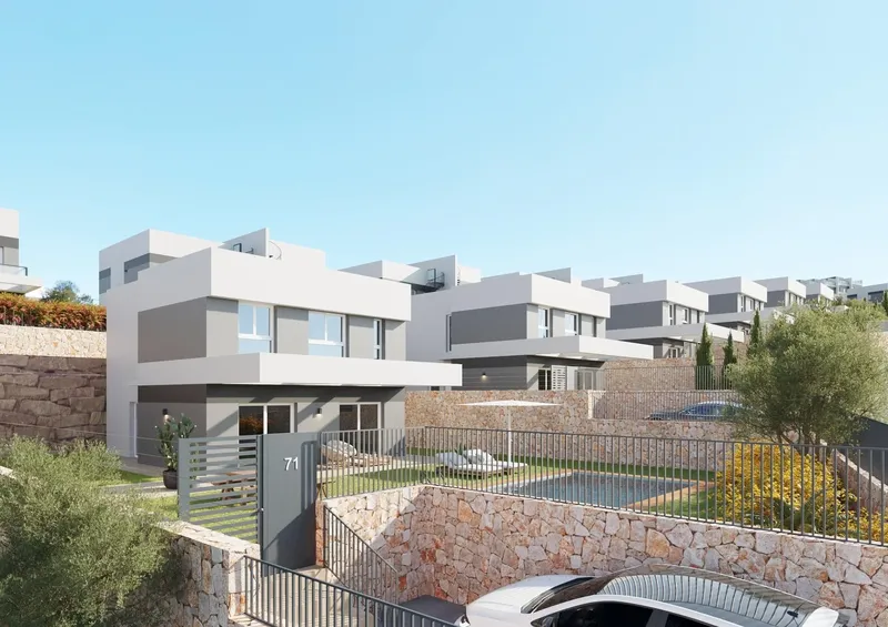 Villas with Private Pool in Balcón de Finestrat