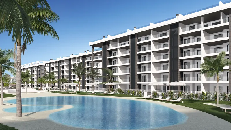 Apartamentos a 700 Metros de la Playa de La Mata