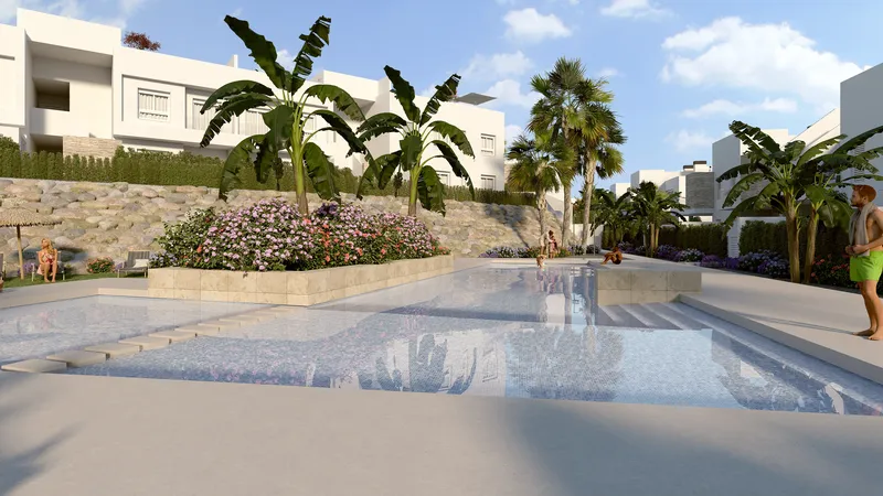 Bungalows with garden or solarium in Algorfa